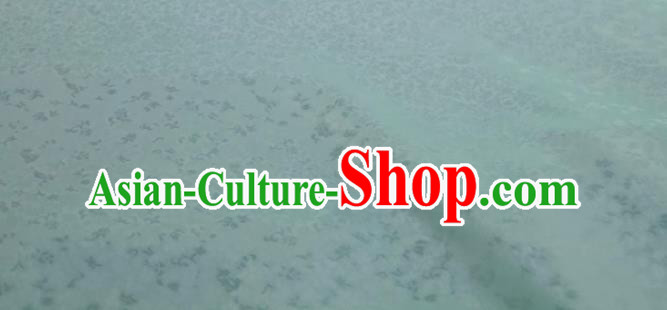 Chinese Traditional Pattern Design Light Green Silk Fabric Asian China Hanfu Mulberry Silk Material Chinese Traditional Pattern Design Light Green Silk Fabric Asian China Hanfu Mulberry Silk Material