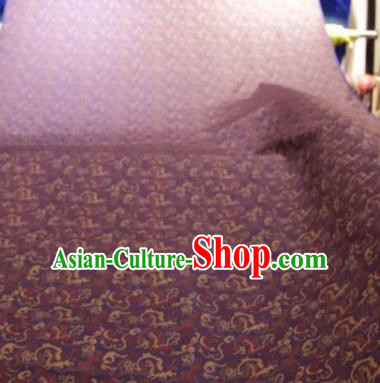 Chinese Traditional Tigers Pattern Design Purple Silk Fabric Asian China Hanfu Mulberry Silk Material Chinese Traditional Tigers Pattern Design Purple Silk Fabric Asian China Hanfu Mulberry Silk Material