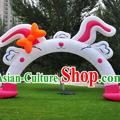 Large Halloween Inflatable Models Inflatable Rabbit Arches Archway