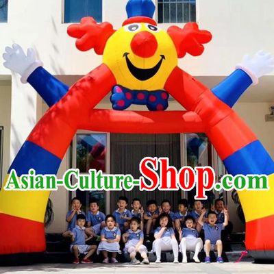 Large Halloween Inflatable Clown Archway Product Models Christmas Inflatable Arches