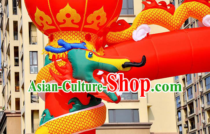 Large Chinese New Year Inflatable Dragon Models Inflatable Arches Archway Large Chinese New Year Inflatable Dragon Models Inflatable Arches Archway