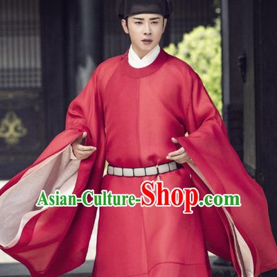 Chinese Ancient Song Dynasty Crown Prince Drama Royal Nirvana Xiao Dingquan Luo Jin Replica Costumes and Hat Complete Set