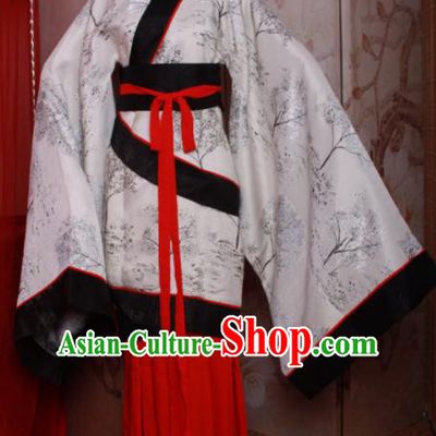 Chinese Traditional Han Dynasty Dowager Costumes Ancient Court Lady Hanfu Dress for Women