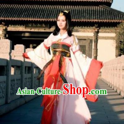 Chinese Traditional Cosplay Tang Dynasty Princess Costumes Ancient Female Swordsman Hanfu Dress for Women