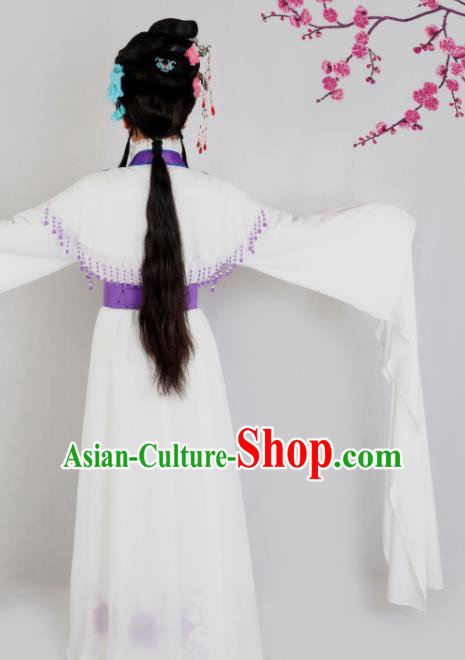 Chinese Traditional Beijing Opera Diva White Dress Peking Opera Princess Costumes for Women Chinese Traditional Beijing Opera Diva White Dress Peking Opera Princess Costumes for Women