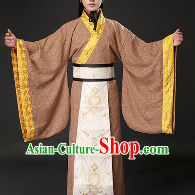 Chinese Ancient Royal Prince Clothing Traditional Han Dynasty Scholar Costumes for Men