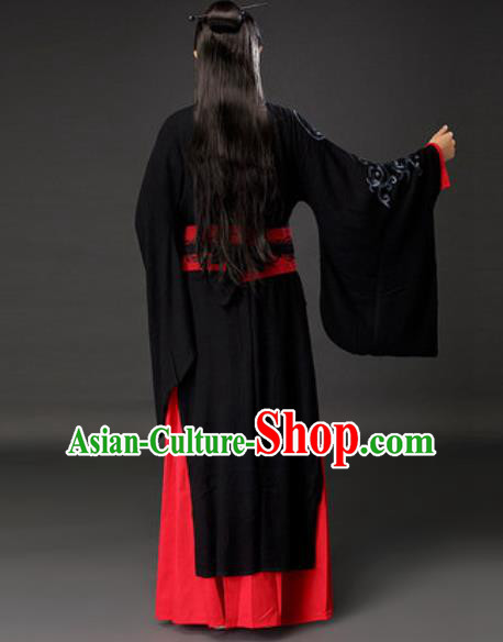Chinese Ancient Royal Duke Clothing Traditional Han Dynasty Swordsman Costumes for Men Chinese Ancient Royal Duke Clothing Traditional Han Dynasty Swordsman Costumes for Men