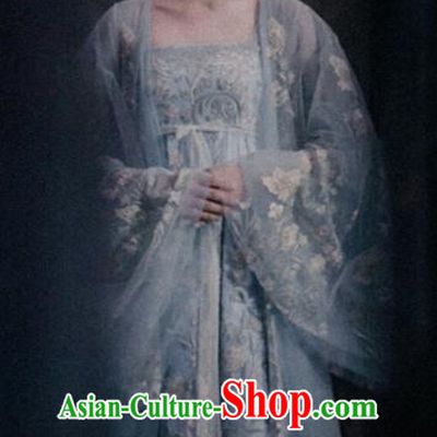 Chinese Ancient Princess of the Winged Tribe Yu Ran Drama Novoland Eagle Flag Replica Costumes and Headpiece for Women