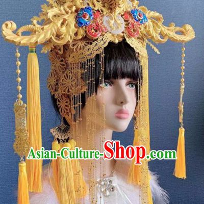 Ancient China Princess Hair Ornaments Chinese Queen Hairstyle Hair Jewelry Hair Pieces