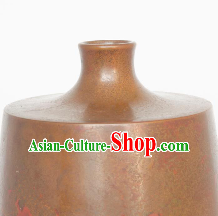 Chinese Handmade Bronze Vase Traditional Copper Craft Decoration Chinese Handmade Bronze Vase Traditional Copper Craft Decoration