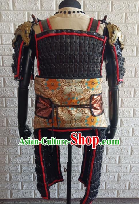 Chinese Handmade Traditional Body Armor Ancient General Costume for Men Chinese Handmade Traditional Body Armor Ancient General Costume for Men