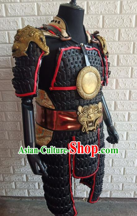 Chinese Handmade Traditional Body Armor Ancient General Costume for Men Chinese Handmade Traditional Body Armor Ancient General Costume for Men