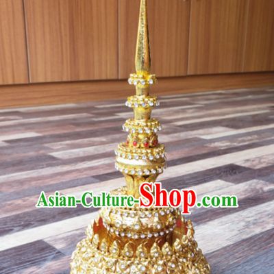 Traditional Thailand Tower Crown Handmade Thai Hat