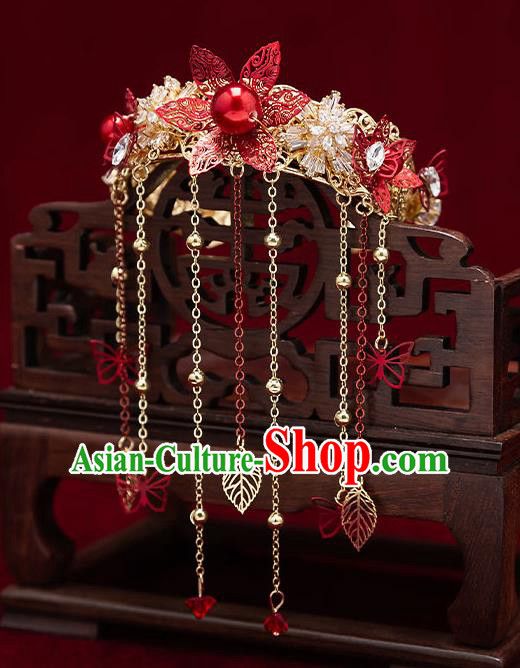 Chinese Handmade Traditional Bride Tassel Bracelet Wedding Accessories for Women