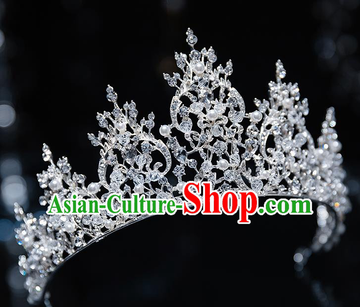Top Grade Bride Royal Crown Wedding Hair Accessories for Women Top Grade Bride Royal Crown Wedding Hair Accessories for Women