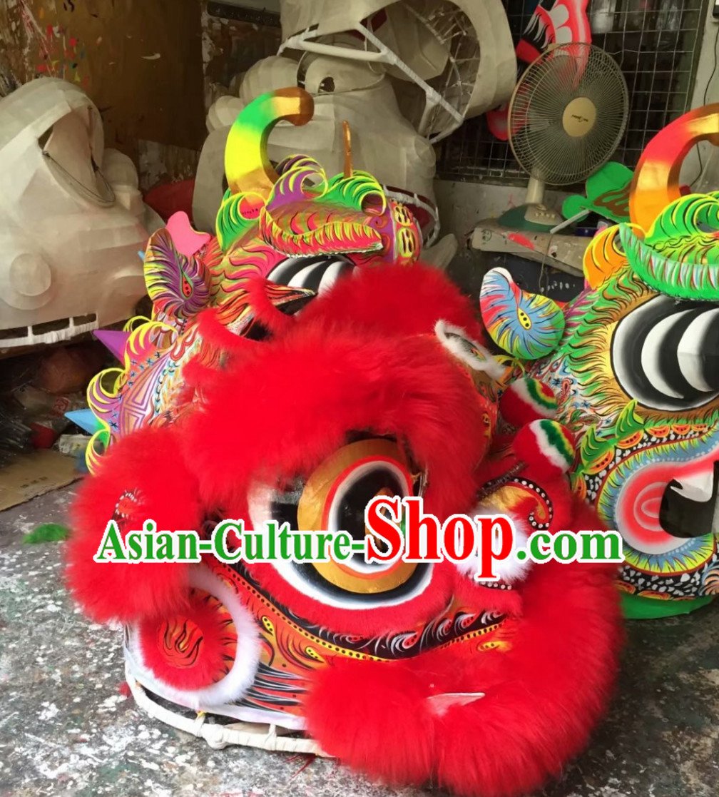 Traditional Fut San Lion Dance Costume  Complete Sets