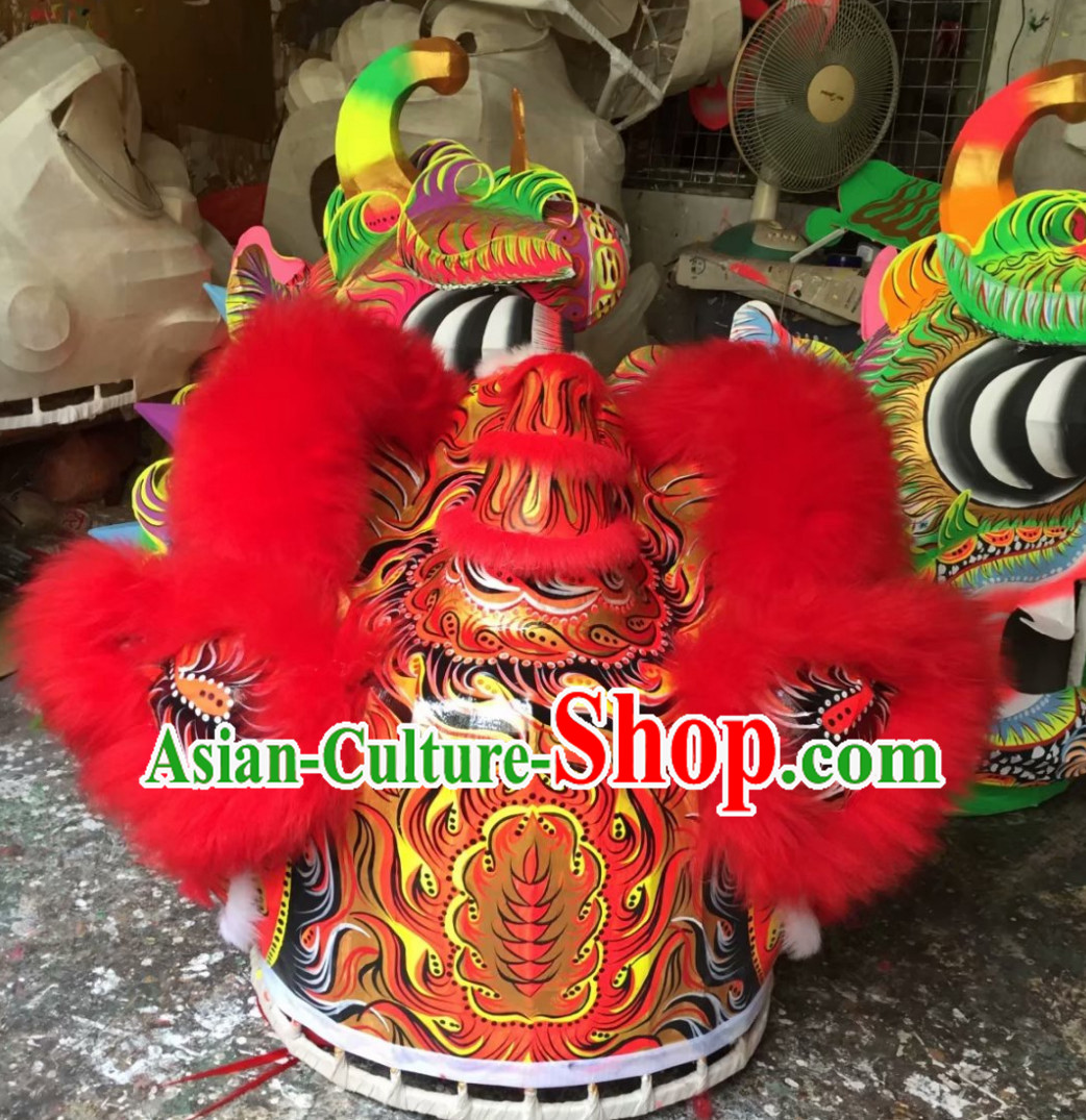 Traditional Fut San Lion Dance Costume  Complete Sets