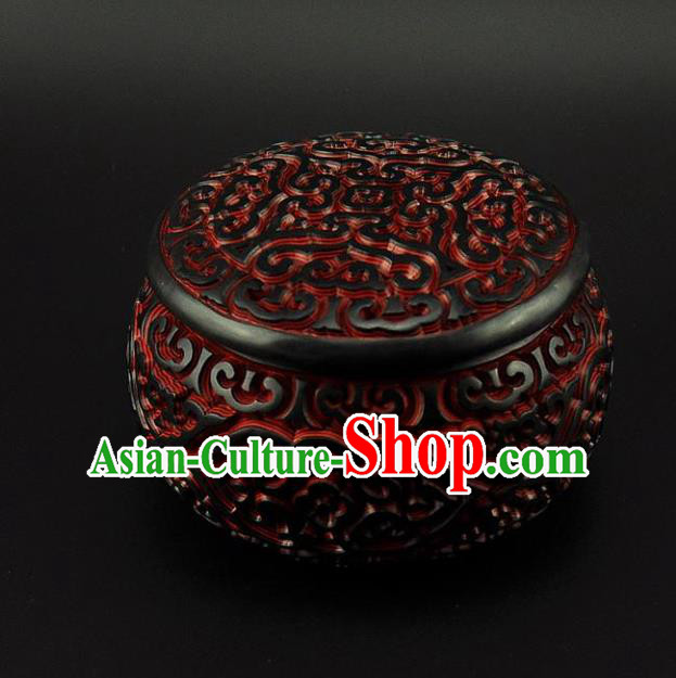 Traditional Chinese Handmade Lacquerware Carving I go Box Craft Traditional Chinese Handmade Lacquerware Carving I go Box Craft