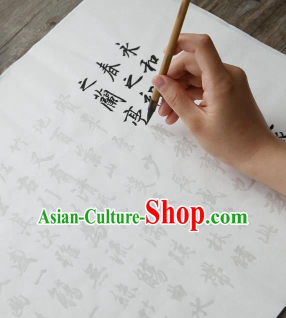 Traditional Chinese Classical Calligraphy Paper Handmade Couplet Regular Script Copybook Xuan Paper Craft Traditional Chinese Classical Calligraphy Paper Handmade Couplet Regular Script Copybook Xuan Paper Craft