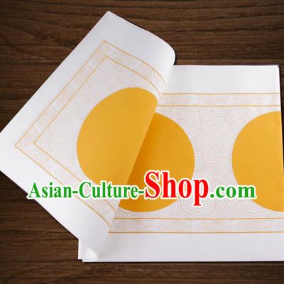 Traditional Chinese Classical Scroll Calligraphy Paper Handmade Couplet Xuan Paper Craft