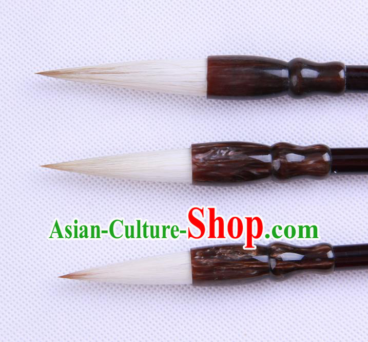 The Four Treasures of Study Bamboo Writing Brushes Chinese Calligraphy Sheep Hair Brush Pen The Four Treasures of Study Bamboo Writing Brushes Chinese Calligraphy Sheep Hair Brush Pen