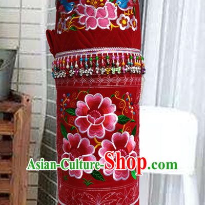 China Hmong Clothing Miao Tribe Traditional Baby Carriage Arts