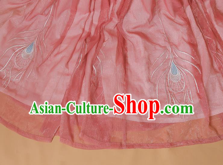 Chinese Ancient Peri Costumes Traditional Hanfu Dress Tang Dynasty Princess Garment Chinese Ancient Peri Costumes Traditional Hanfu Dress Tang Dynasty Princess Garment
