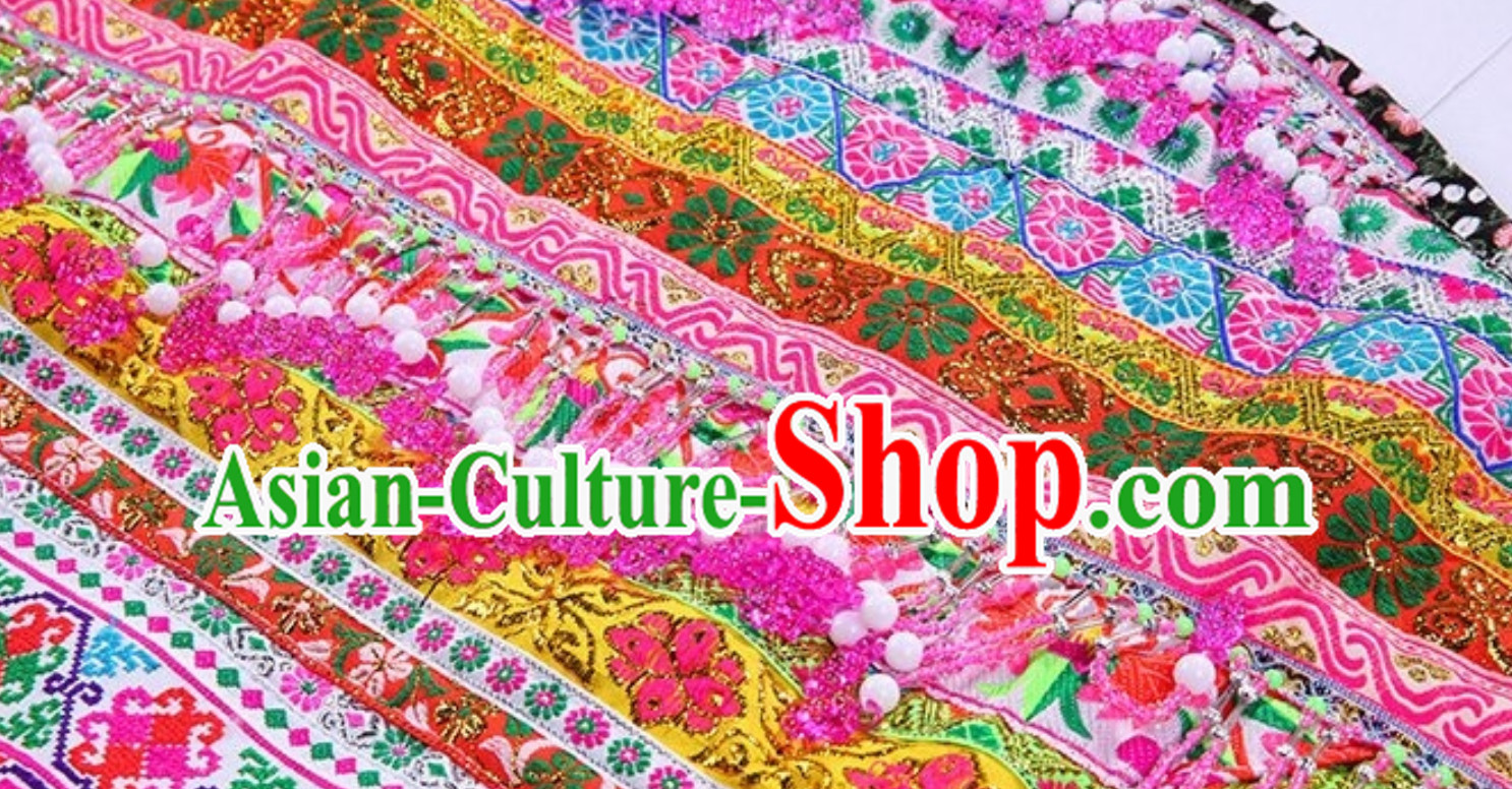 Hmong Clothing Miao Tribe Traditional Baby Carriage Hmong Clothing Miao Tribe Traditional Baby Carriage
