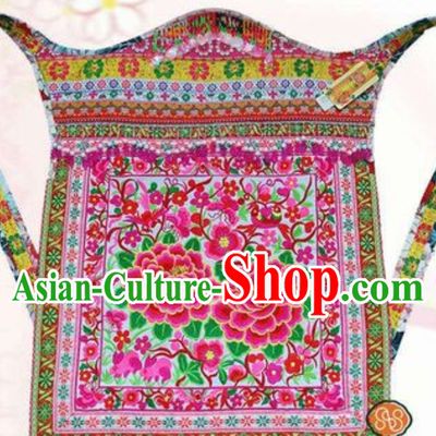 Hmong Clothing Miao Tribe Traditional Baby Carriage Arts