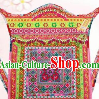 Hmong Clothing Miao Tribe Traditional Baby Carriage Collection