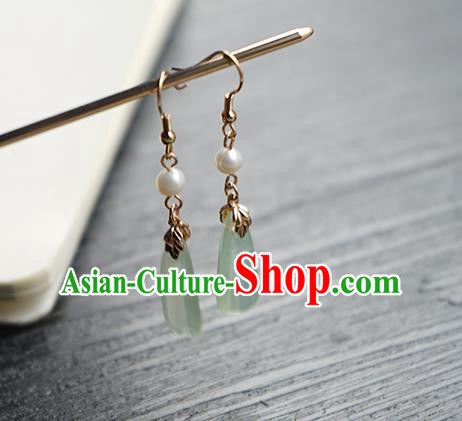 Handmade Chinese Flower Petal Ear Accessories Ancient Women Hanfu Classical Cheongsam Earrings Handmade Chinese Flower Petal Ear Accessories Ancient Women Hanfu Classical Cheongsam Earrings