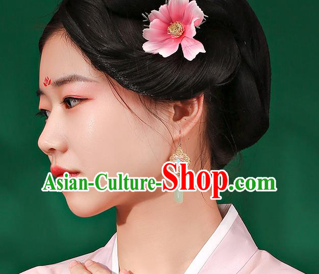 Handmade Chinese Bride Ear Accessories Classical Eardrop Ancient Women Hanfu Earrings Handmade Chinese Bride Ear Accessories Classical Eardrop Ancient Women Hanfu Earrings