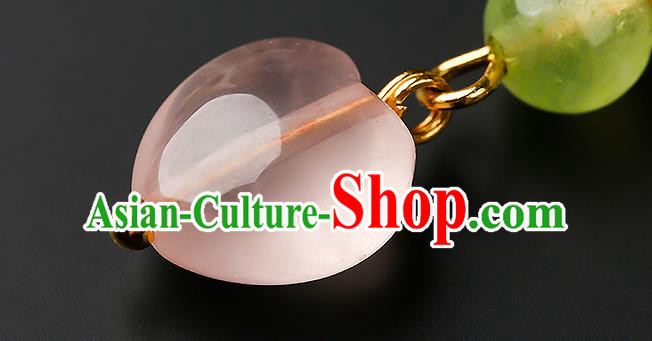 Handmade Chinese Shell Ear Accessories Classical Eardrop Ancient Women Hanfu Flower Earrings Handmade Chinese Shell Ear Accessories Classical Eardrop Ancient Women Hanfu Flower Earrings