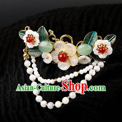 Chinese Classical Song Dynasty Hair Crown Hanfu Hair Accessories Handmade Ancient Princess Hairpins for Women
