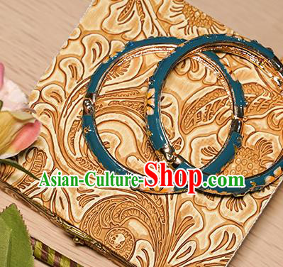 Chinese Classical Hanfu Enamel Bracelet Accessories Ancient Princess Bangle Chinese Classical Hanfu Enamel Bracelet Accessories Ancient Princess Bangle