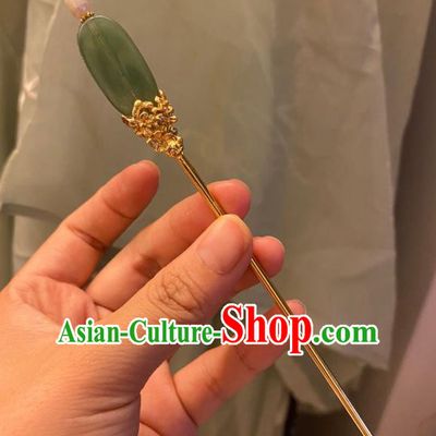 Chinese Ancient Court Empress Hairpin Handmade Hanfu Hair Accessories Pearls Hair Clip