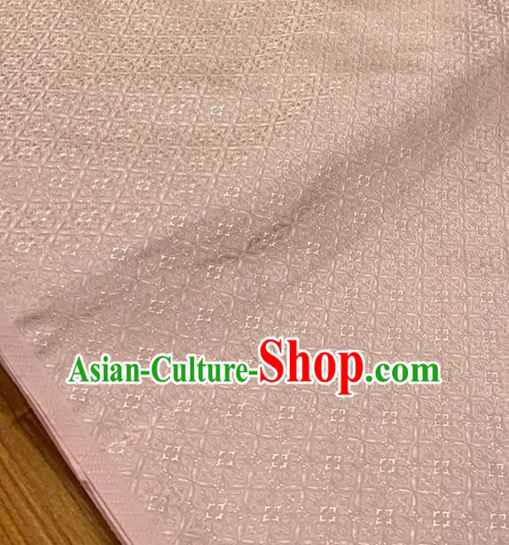 Chinese Traditional Wheat Flower Pattern Pink Silk Fabric Brocade Drapery Tang Suit Damask Material Chinese Traditional Wheat Flower Pattern Pink Silk Fabric Brocade Drapery Tang Suit Damask Material