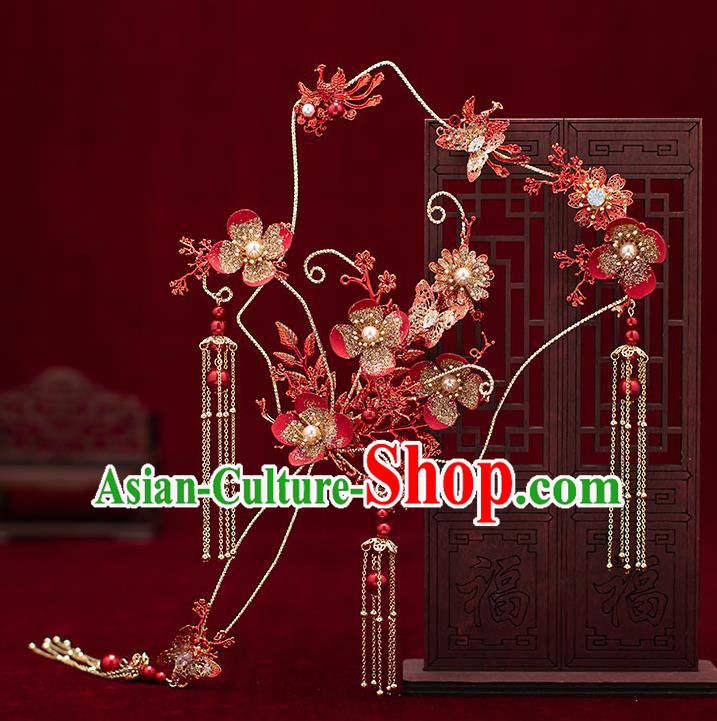 Chinese Handmade Red Plum Blossom Palace Fans Classical Fans Ancient Bride Props Fans Chinese Handmade Red Plum Blossom Palace Fans Classical Fans Ancient Bride Props Fans