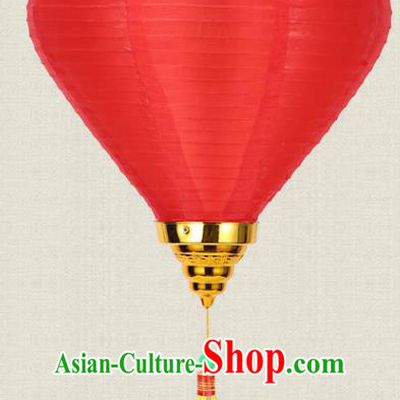 Chinese Traditional Red Veil Lanterns Handmade Hanging Lantern New Year Classical Palace Lamp