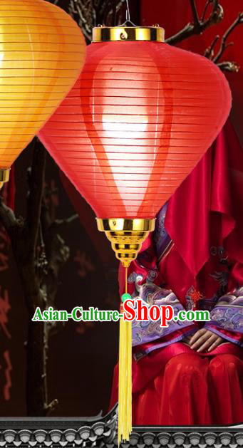 Chinese Traditional Red Veil Lanterns Handmade Hanging Lantern New Year Classical Palace Lamp Chinese Traditional Red Veil Lanterns Handmade Hanging Lantern New Year Classical Palace Lamp
