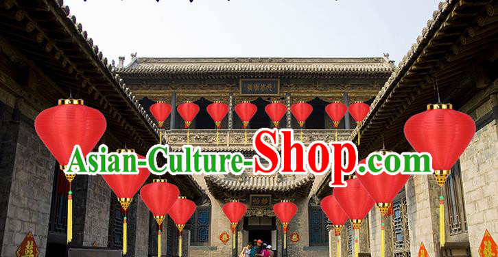 Chinese Traditional Red Veil Lanterns Handmade Hanging Lantern New Year Classical Palace Lamp Chinese Traditional Red Veil Lanterns Handmade Hanging Lantern New Year Classical Palace Lamp