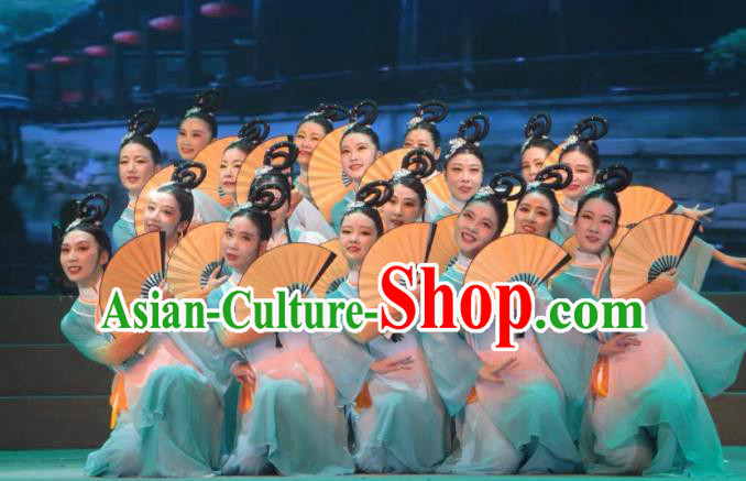 Custom China Classical Dance Hair Accessories Fan Dance Wigs Headwear Custom China Classical Dance Hair Accessories Fan Dance Wigs Headwear