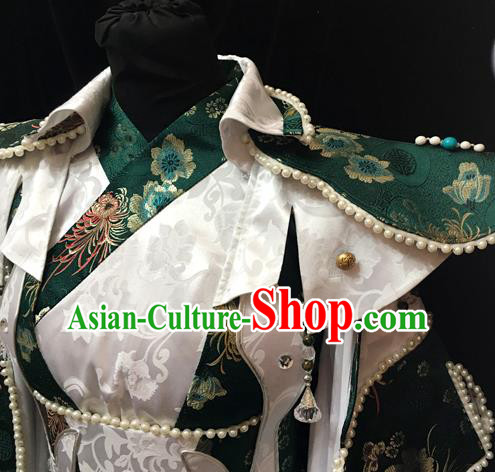 Custom Professional Cosplay Swordsman Costume China Ancient King Clothing Custom Professional Cosplay Swordsman Costume China Ancient King Clothing