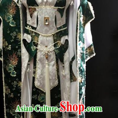 Custom Professional Cosplay Swordsman Costume China Ancient King Clothing