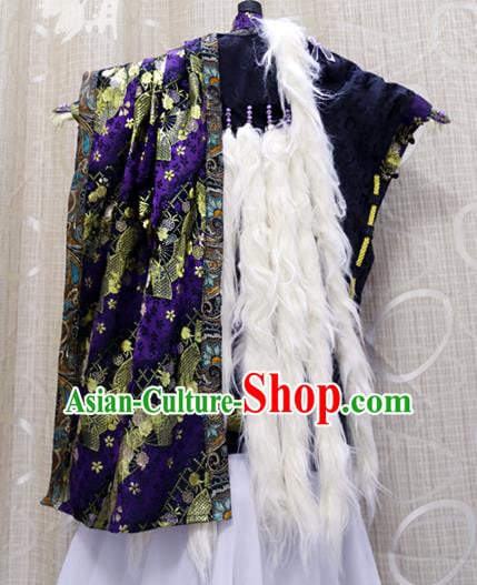 Cosplay BJD Emperor Purple Costumes Custom China Ancient Royal Highness Clothing Cosplay BJD Emperor Purple Costumes Custom China Ancient Royal Highness Clothing