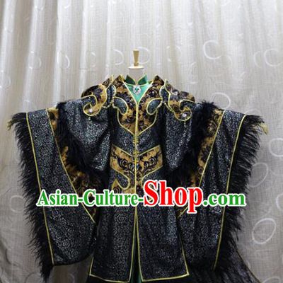 Traditional Cosplay Devil King Ye Xiaochai Costumes Custom China Ancient Swordsman Lord Clothing