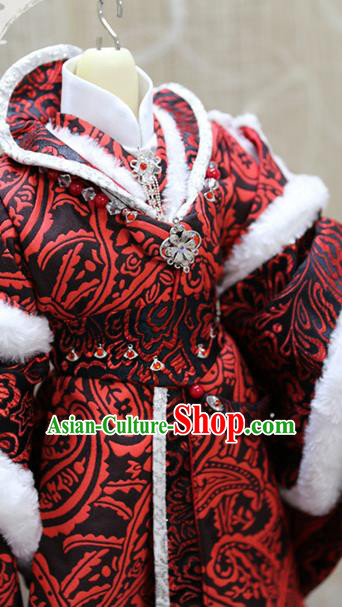 Cosplay BJD Chivalrous Man Xuan Tong Costumes Custom China Ancient Royal Highness Red Clothing Cosplay BJD Chivalrous Man Xuan Tong Costumes Custom China Ancient Royal Highness Red Clothing