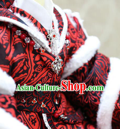 Cosplay BJD Chivalrous Man Xuan Tong Costumes Custom China Ancient Royal Highness Red Clothing Cosplay BJD Chivalrous Man Xuan Tong Costumes Custom China Ancient Royal Highness Red Clothing
