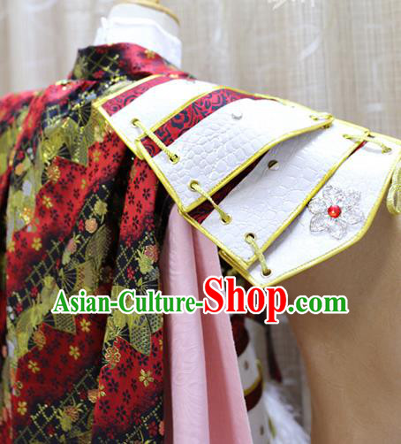 Traditional Cosplay Chivalrous Knight Swordsman Ying Chuixue Costumes Custom China Ancient Prince Clothing Traditional Cosplay Chivalrous Knight Swordsman Ying Chuixue Costumes Custom China Ancient Prince Clothing