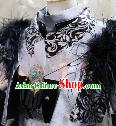 Cosplay Chivalrous Man Costumes Custom China Ancient Swordsman Clothing Cosplay Chivalrous Man Costumes Custom China Ancient Swordsman Clothing